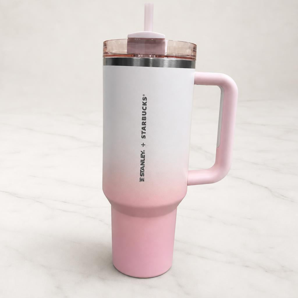Starbucks SS Stanley Pink Kenter Tumbler 1183ml Authentic