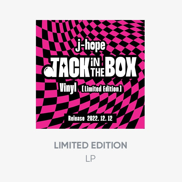 BTS j-hope Jack In The Box LP Limited Edition Vinyl K-POP