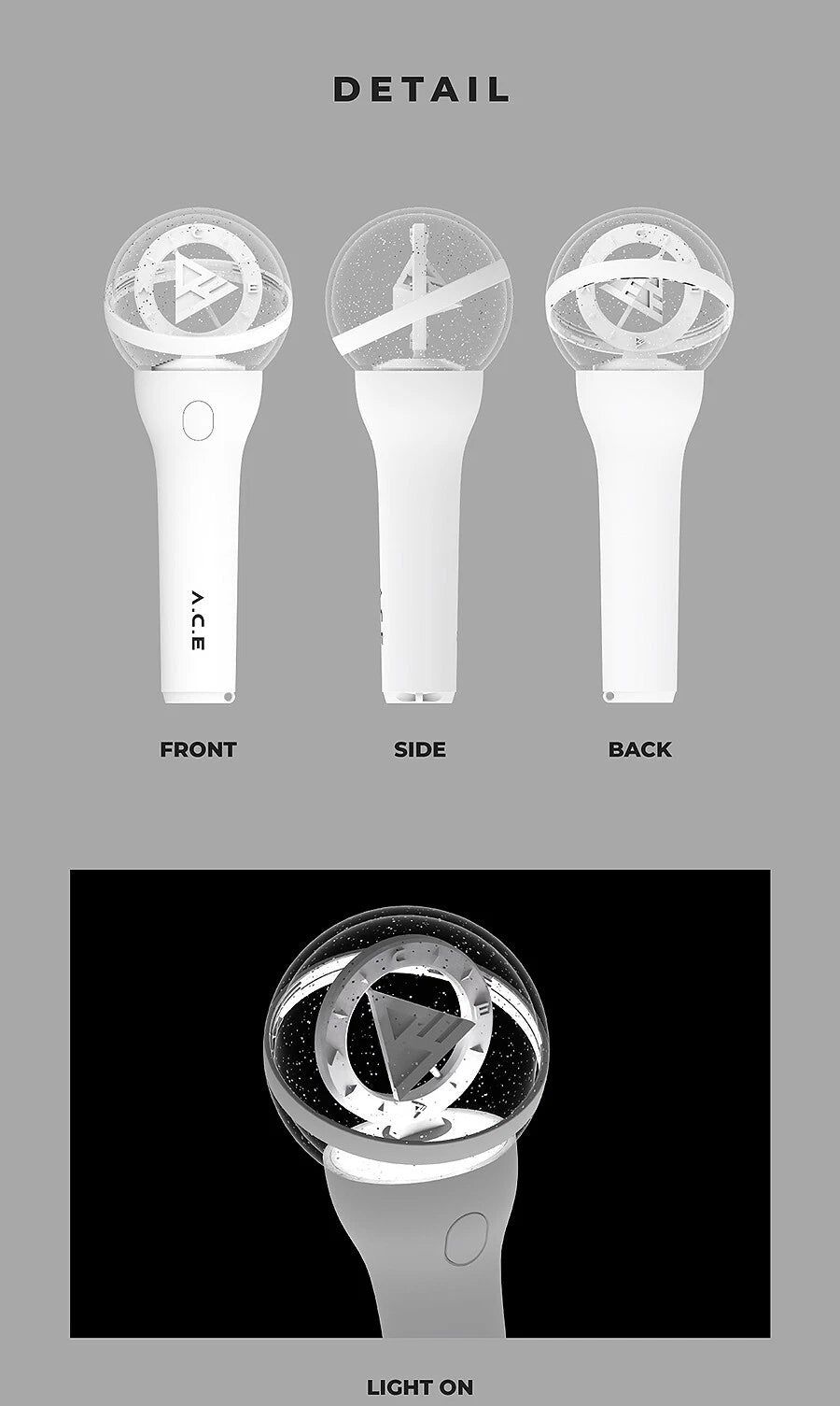 A.C.E Official Light Stick ACE K-POP