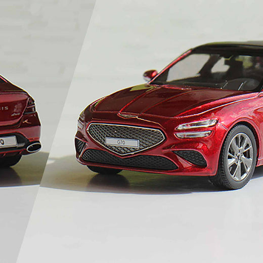 Hyundai Genesis G70 Diecast Mini Car 143 Scale