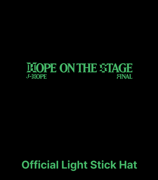 BTS Official Light Stick Hat K-POP