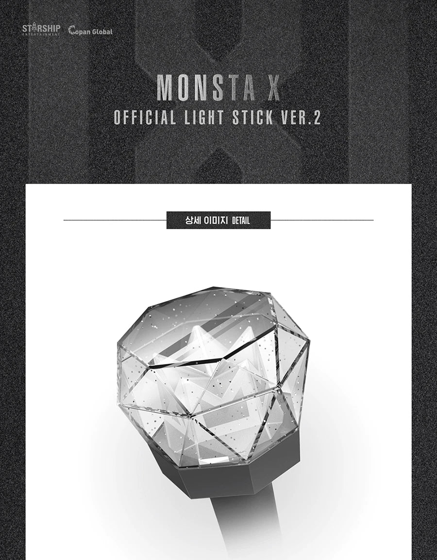 MONSTA X OFFICIAL LIGHT STICK VER.2 K-POP
