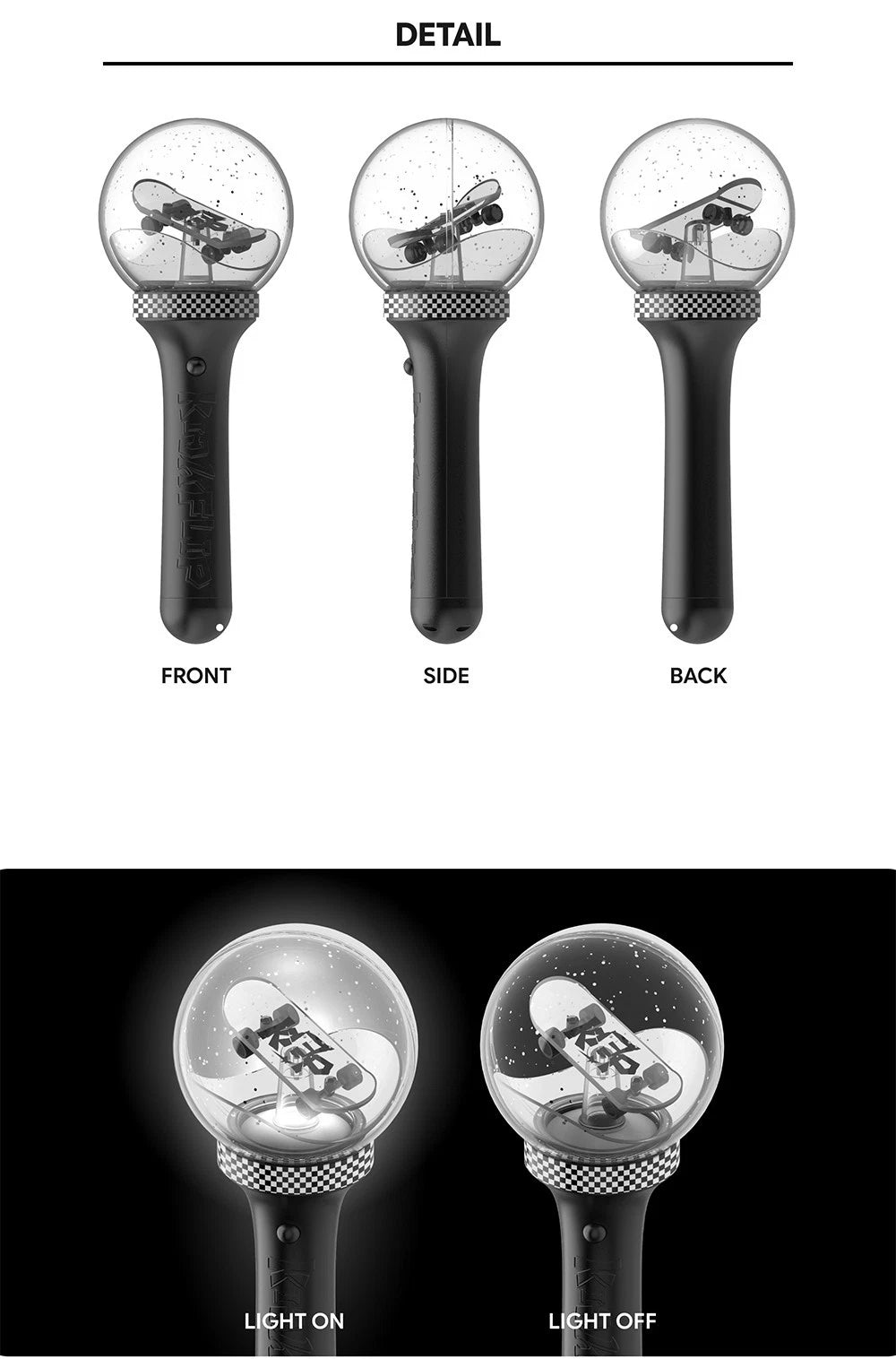 KickFlip Official Light Stick Unopened New Product K-POP