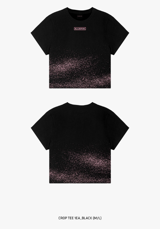 BLACKPINK Logo Crop Tee DEADLINETOUR K-POP