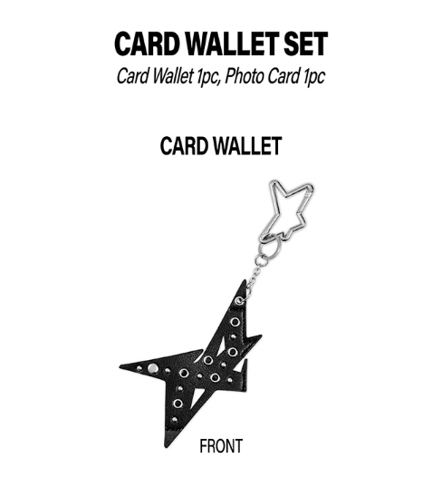 Aespa Card Wallet Set with Photo Card K-POP