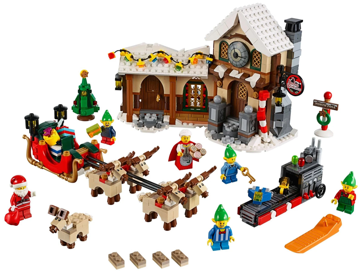 LEGO Creator Expert 10245 Santa's Workshop Winter Village 883pcs