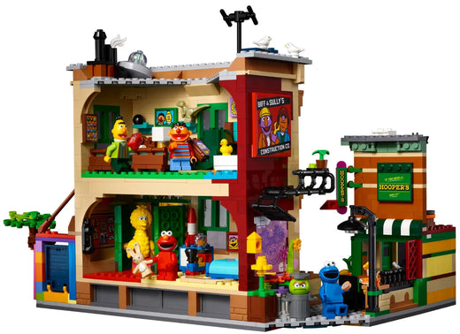 LEGO Ideas 21324 123 Sesame Street 1367pcs 6 Minifigures