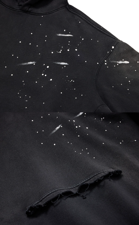 BTS Hoodie Black Cotton S-XL Sizes Authentic K-POP