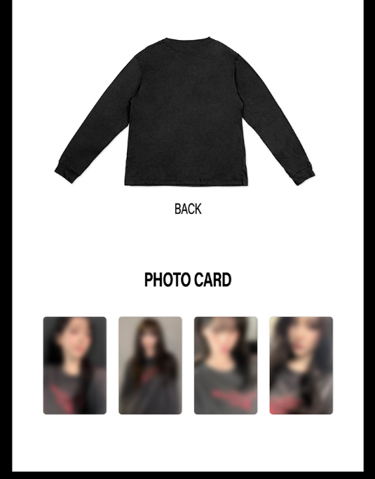 Aespa T-Shirt Set Long Version with Photo Card K-POP