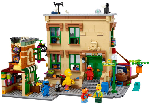 LEGO Ideas 21324 123 Sesame Street 1367pcs 6 Minifigures