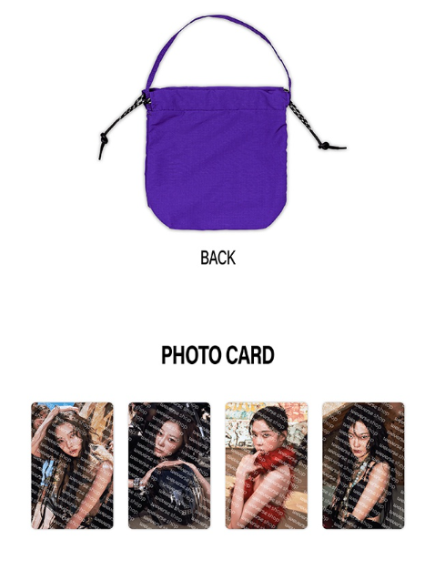 Aespa TRAVELER POUCH SET Pouch with Photo Card K-POP