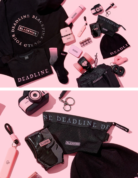 BLACKPINK Mesh Pouch DEADLINETOUR K-POP