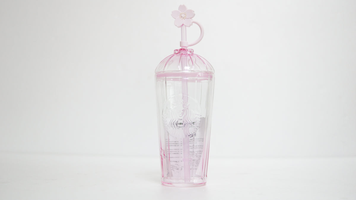 Starbucks Blossom Secret Garden Glass Cold Cup 500ml Spring