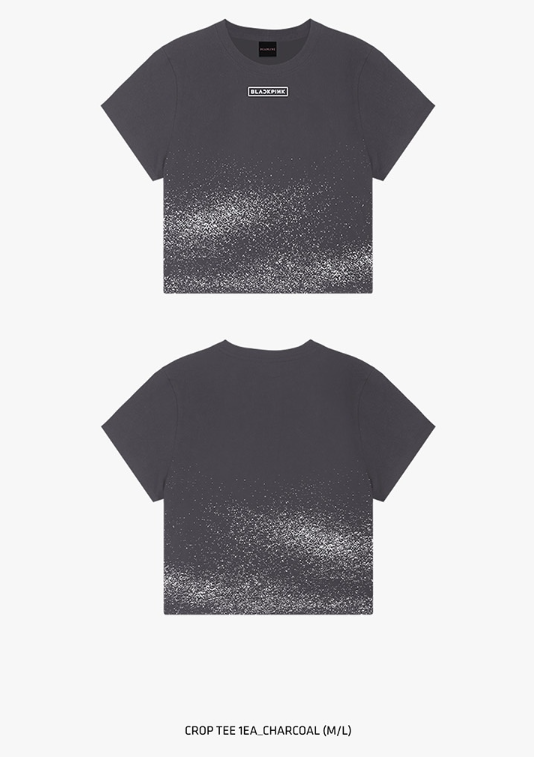 BLACKPINK Logo Crop Tee DEADLINETOUR K-POP