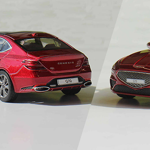 Hyundai Genesis G70 Diecast Mini Car 143 Scale