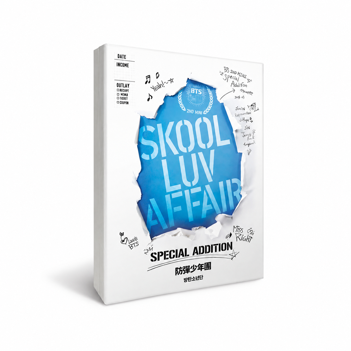 BTS Skool Luv Affair Special Addition CD Big Hit Entertainment K-POP