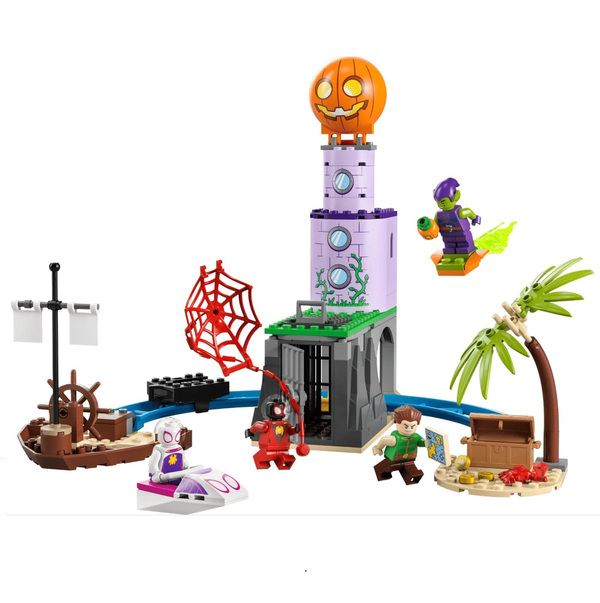 LEGO Marvel Team Spidey Green Goblin Lighthouse 10790