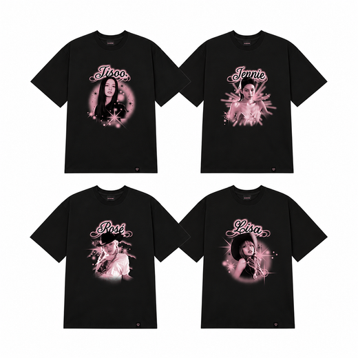 BLACKPINK BPPOPUP Photo T-Shirt Type 3 K-POP