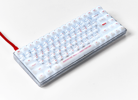 BTS Wired Keyboard WK-001 with C to C Cable and Keycap Puller K-POP
