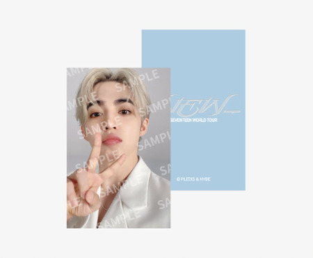 SEVENTEEN Windbreaker Jacket with 9 Photocards K-POP
