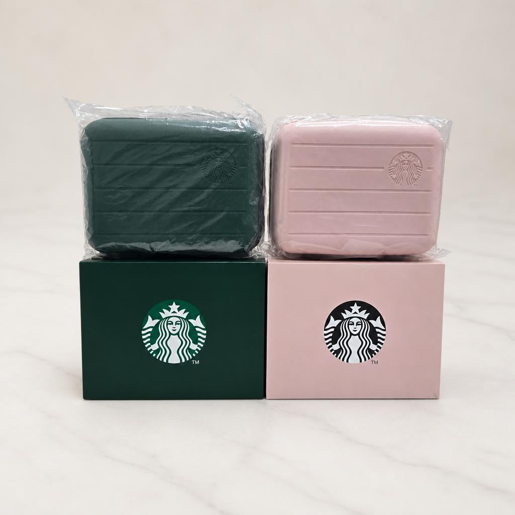 Starbucks Summer Ready Bag Carrier Limited Edition Green Pink