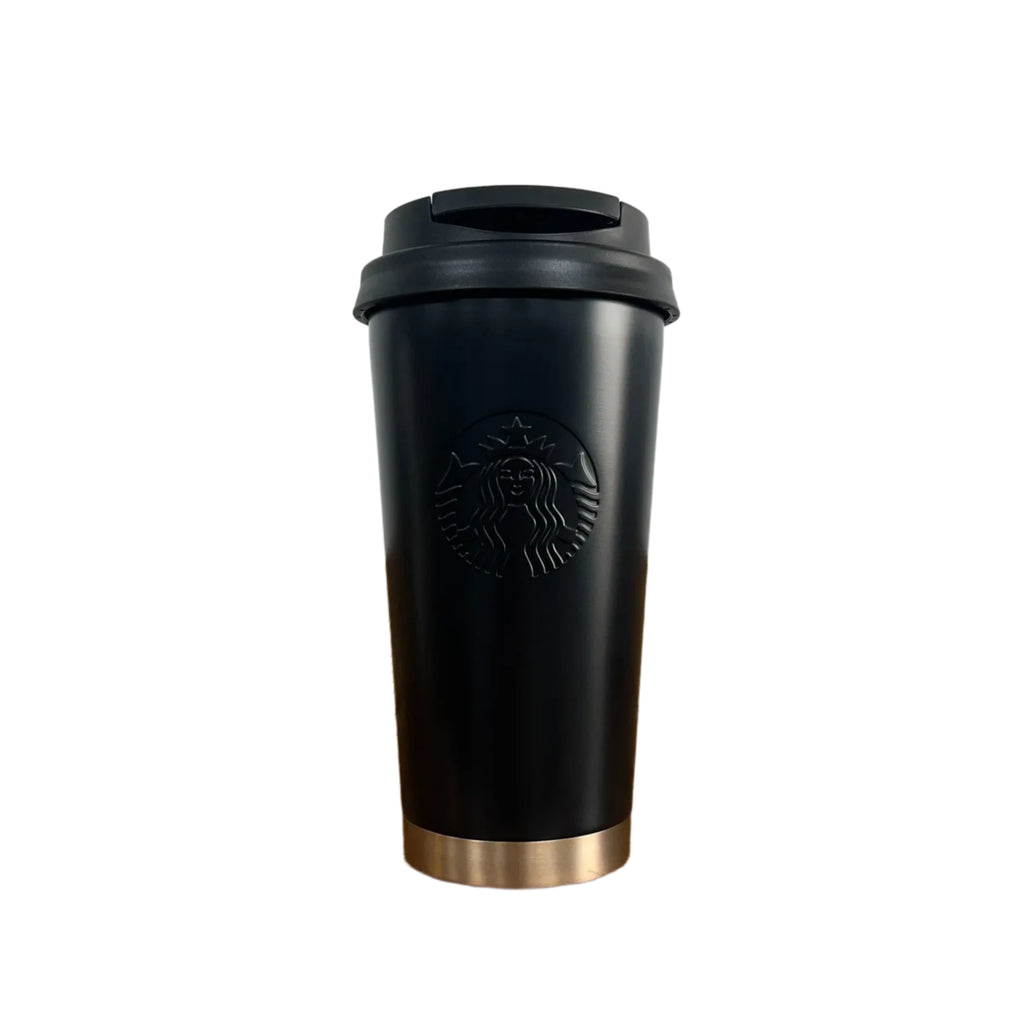 Starbucks Elma Tumbler 473ml Black Matte Laser Engraved Logo