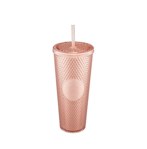 Starbucks 21 Bling Cherry Blossom Stud Siren Cold Cup 710ml Pink