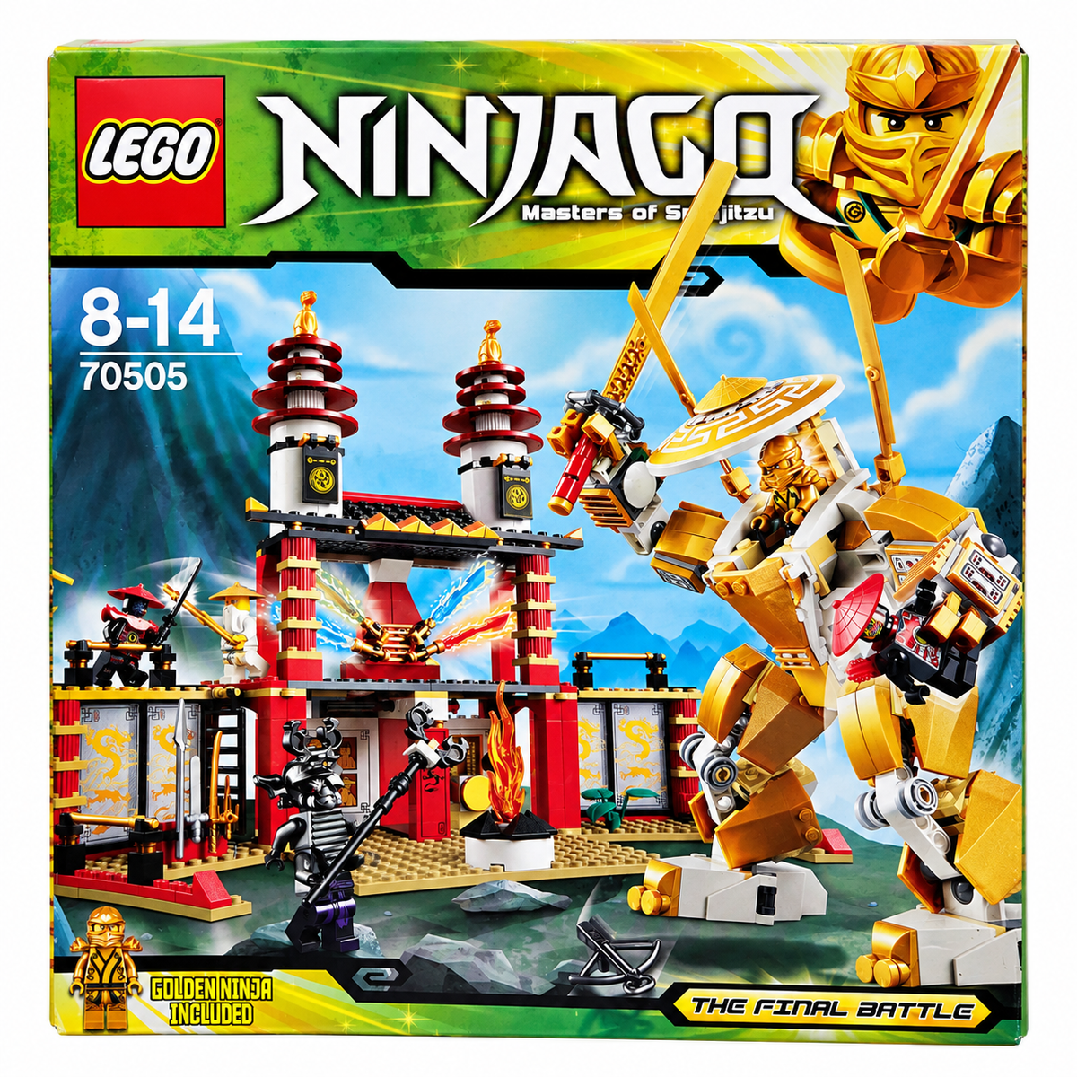 LEGO Ninjago 70505 Temple of Light 565pcs 5 Minifigures