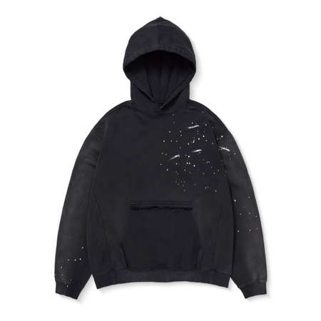 BTS Hoodie Black Cotton S-XL Sizes Authentic K-POP