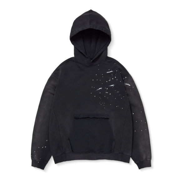 BTS Hoodie Black Cotton S-XL Sizes Authentic K-POP