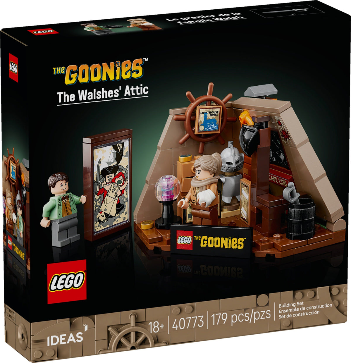 LEGO 40773 Goonies Walsh's Attic Treasure Map