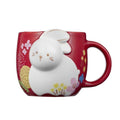 Starbucks 2023 New Year Rabbit Red Mug 355ml