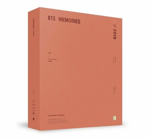 BTS Memories of 2019 DVD with Weverse Benefits K-POP