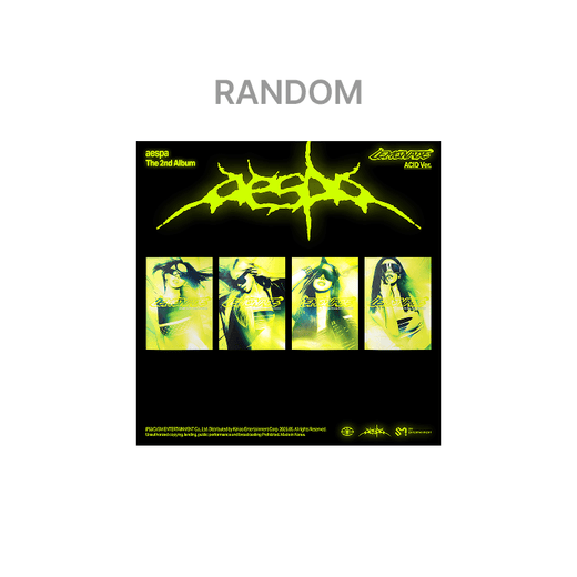 Aespa The 2nd Album LEMONADE ACID Ver. Random Edition CD K-POP