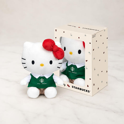 Starbucks Barista Hello Kitty Collaboration Plush Doll