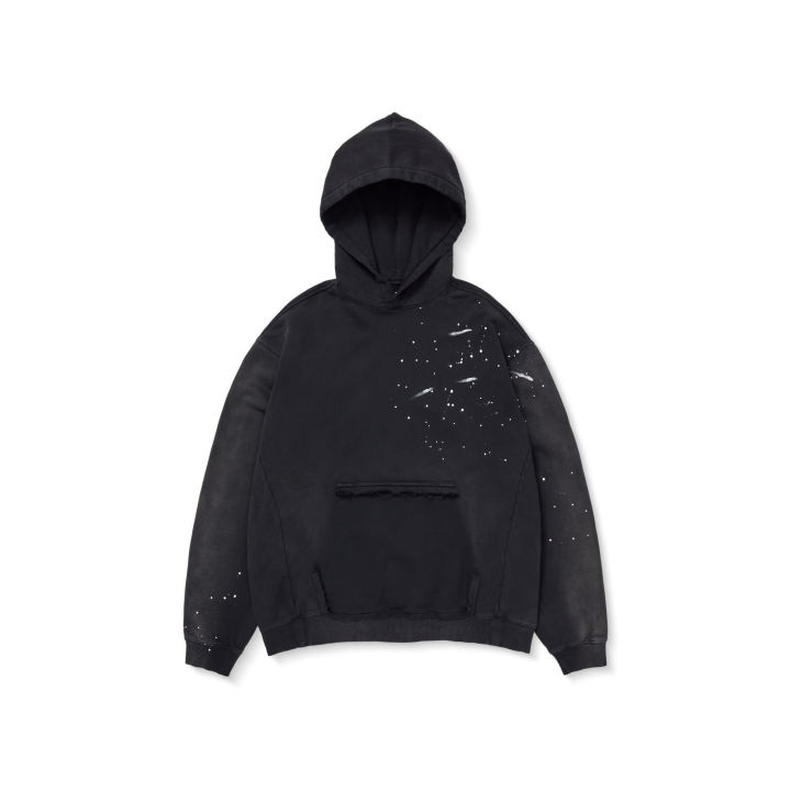 BTS Hoodie Black Cotton S-XL Sizes Authentic K-POP