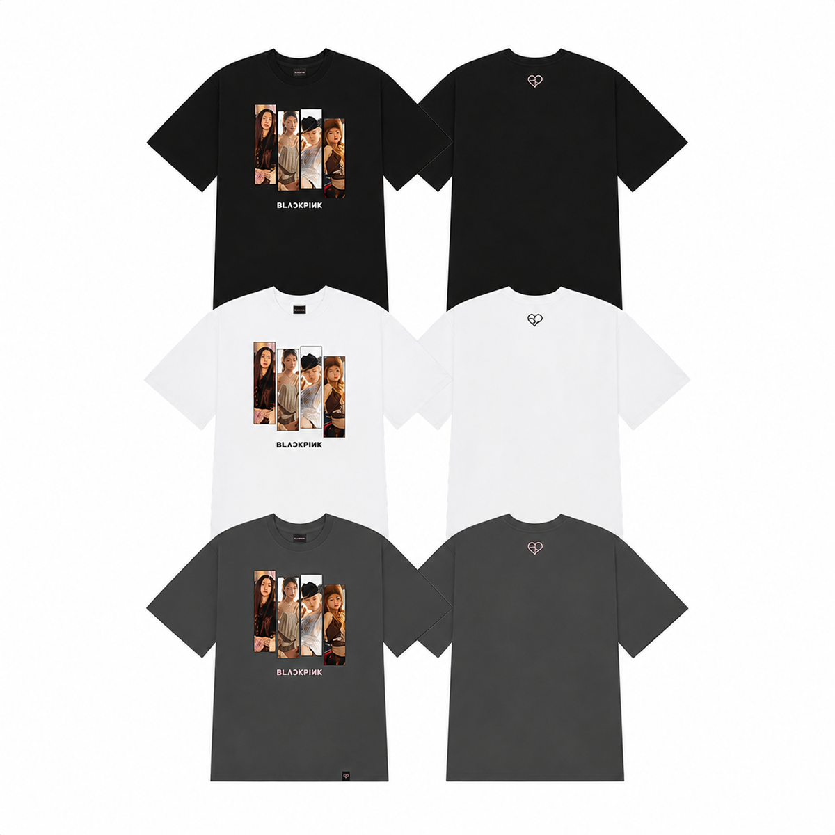 BLACKPINK BPPOPUP Photo T-Shirt Type 1 K-POP