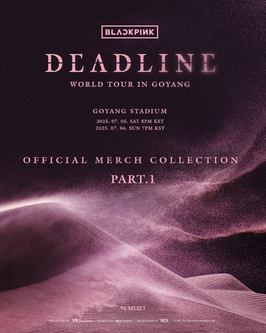 BLACKPINK BEANIE DEADLINETOUR Free Size K-POP
