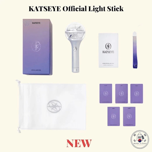 KATSEYE Cat's Eye Cheer Stick K-POP Official Merchandise