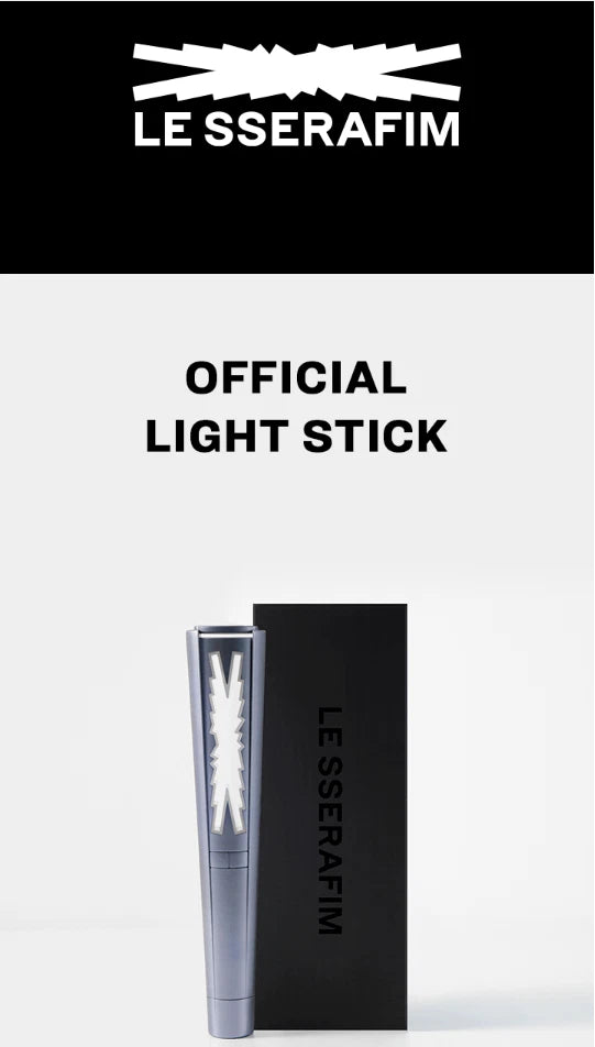 LE SSERAFIM Light Stick Official K-POP Merchandise