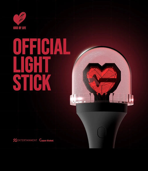 Kiss of Life Light Stick K-POP Official Merchandise