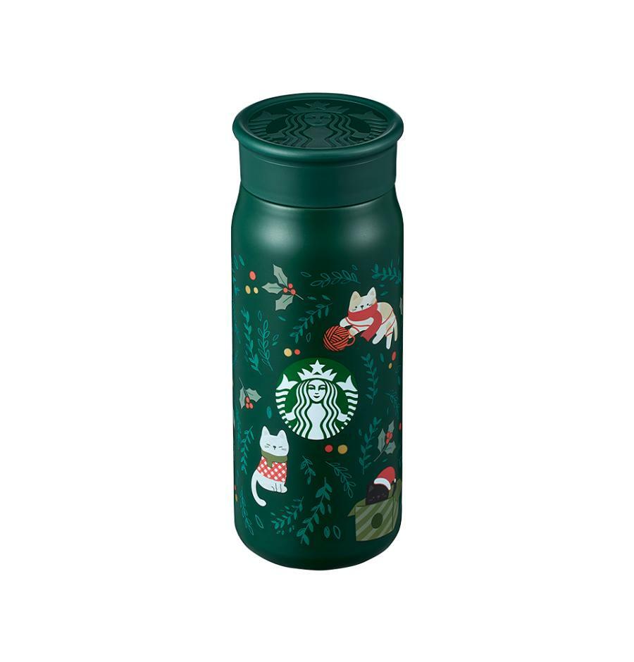 Starbucks Fancy Holy Cat Tumbler 355ml 2021 Christmas Limited Edition
