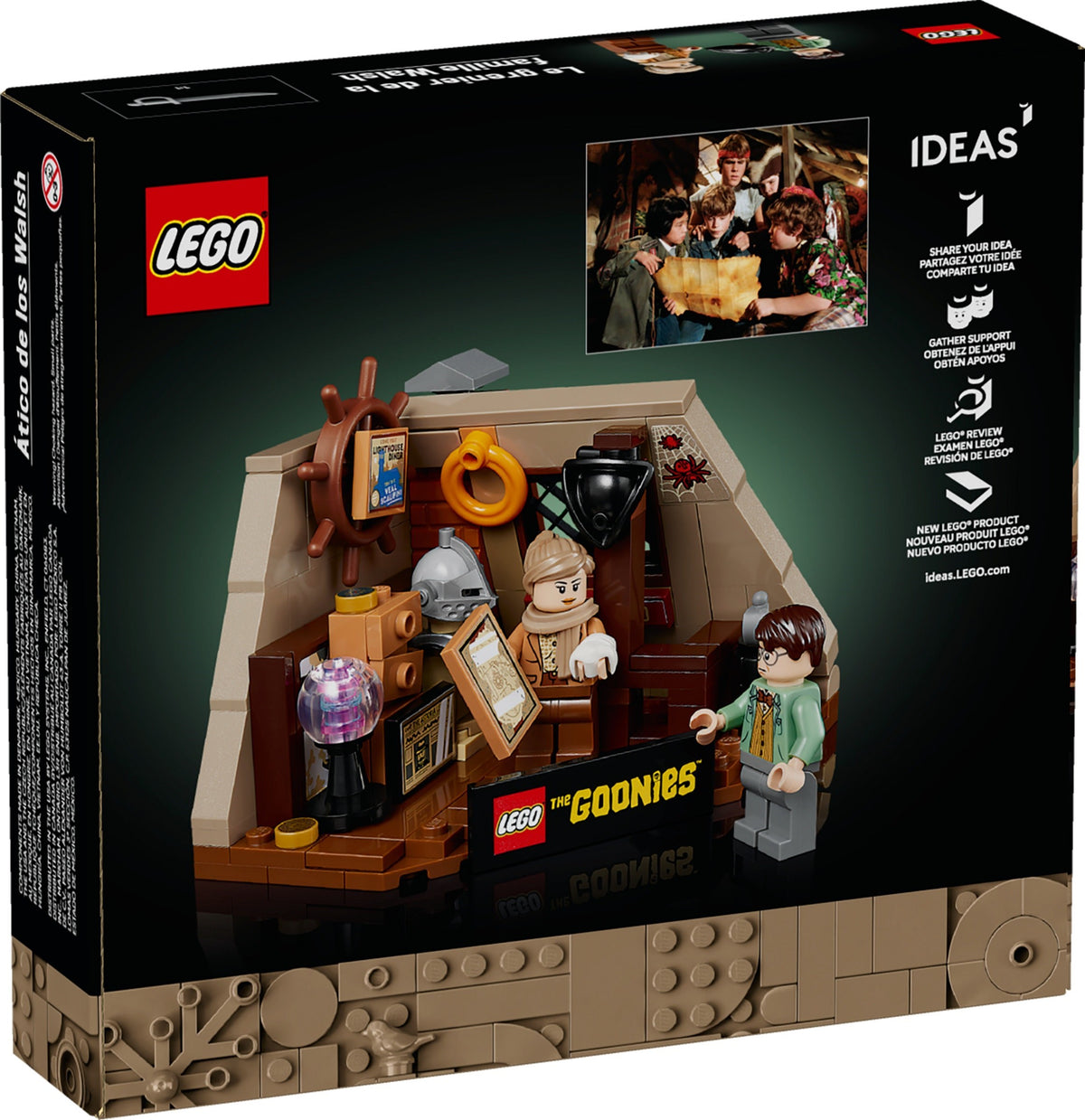 LEGO 40773 Goonies Walsh's Attic Treasure Map