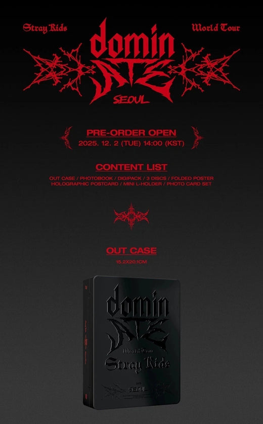 Stray Kids World Tour dominATE SEOUL DVD