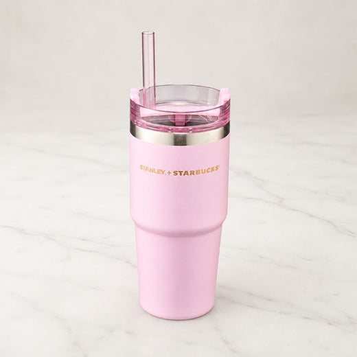 Starbucks 21 Blossom SS Pink Stanley Tumbler 473ml Cherry