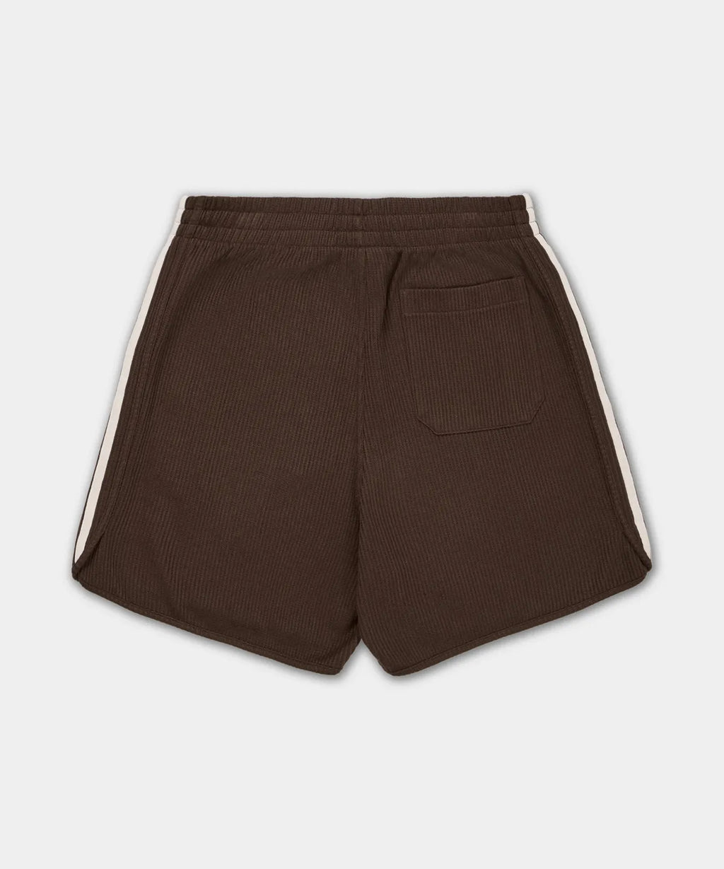 Adidas Waffle Short Pants Dark Brown KB5464
