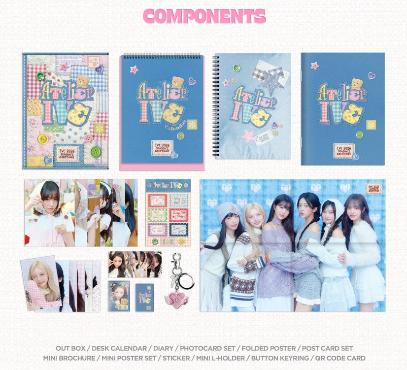 ATELIER IVE 2026 Season's Greetings Full Set