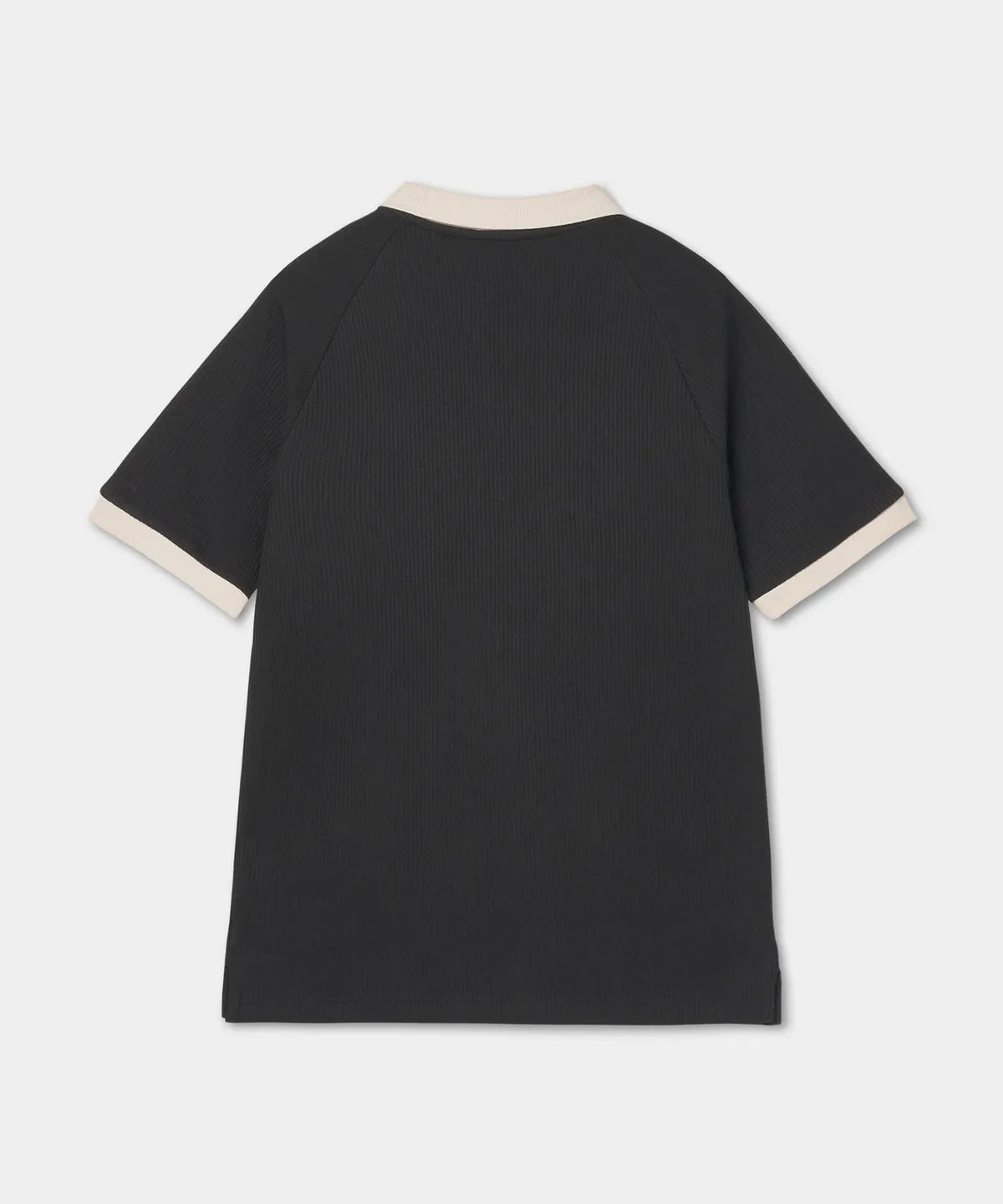 Adidas Waffle Short-Sleeved Polo Shirt - Black JV9266