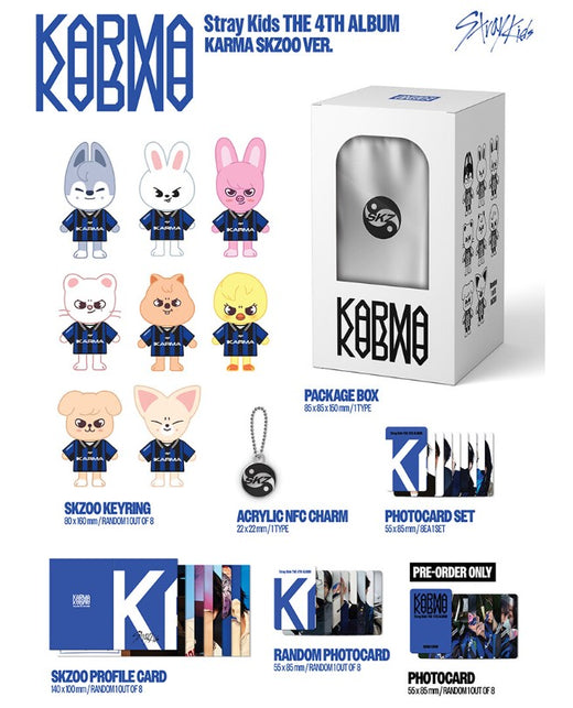 StrayKids 4th Album KARMA SKZOO Version K-POP