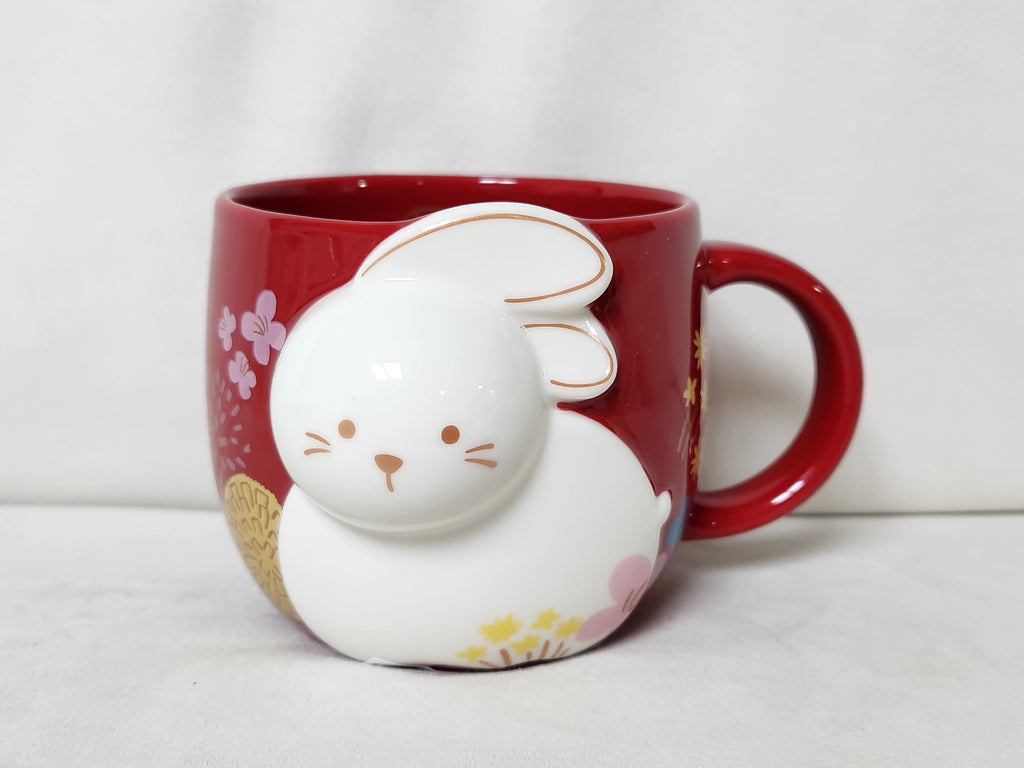 Starbucks 2023 New Year Rabbit Red Mug 355ml